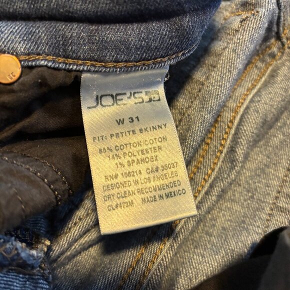 Joe's Jeans Skinny Ankle W31 RN 106214 CA 35037 - Picture 3 of 9